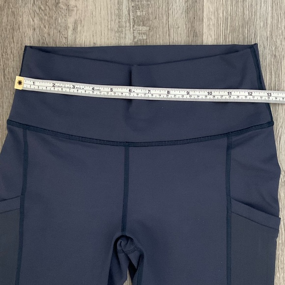 Fabletics Powerhold Leggings - Deepest Sea Size M / L (27) - Side Pockets - Picture 3 of 7